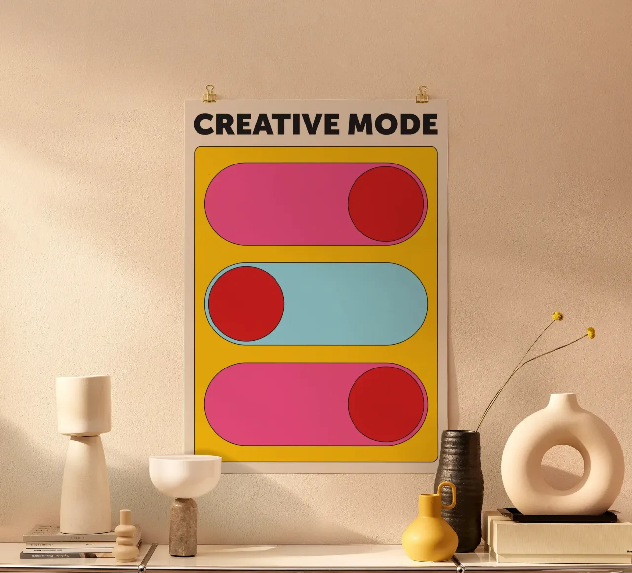 Creative Mode poster da studio salü