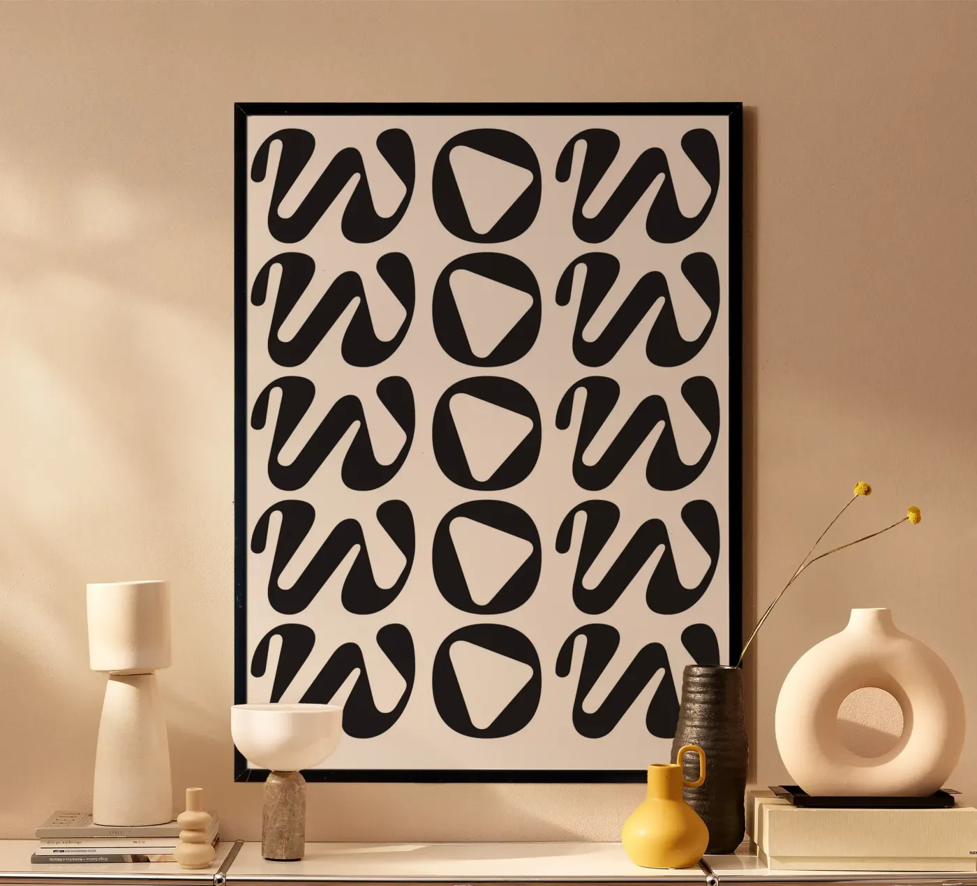 WOW! poster de studio salü