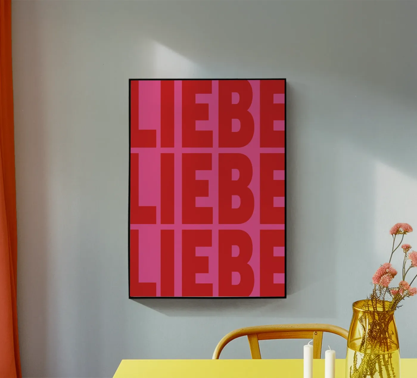 Liebe Liebe Liebe plexiglass da studio salü