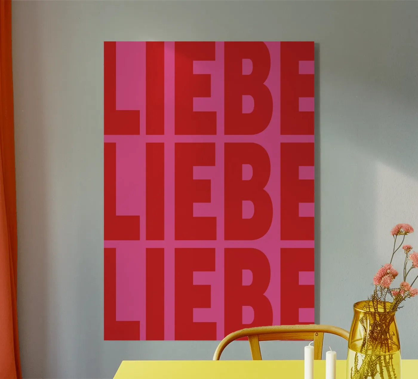 Liebe Liebe Liebe plexiglass da studio salü