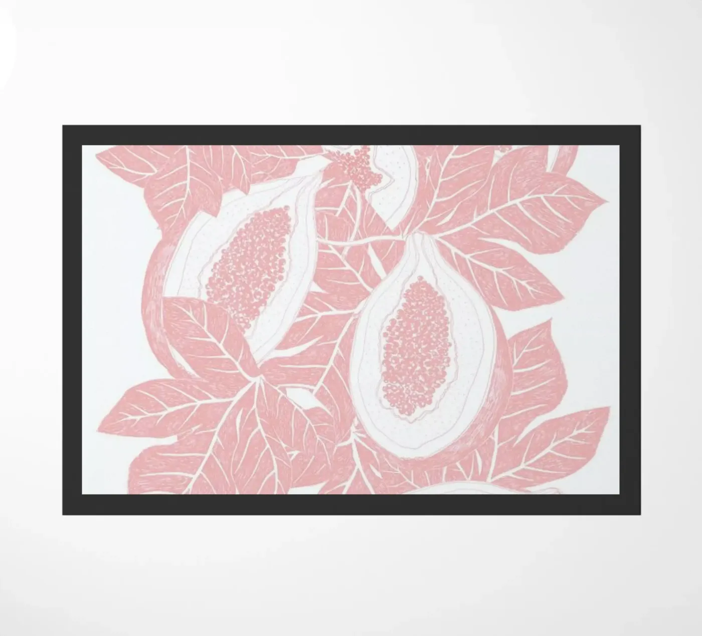 Mango doormat by Eva Wünsch