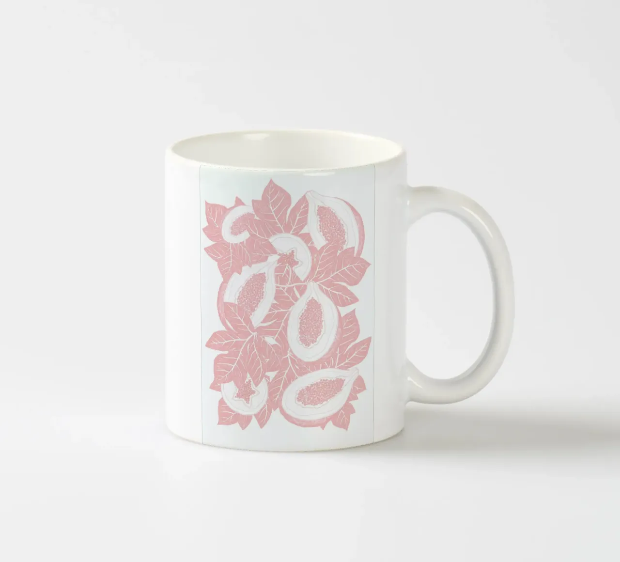 Mango tazza in ceramica da Eva Wünsch