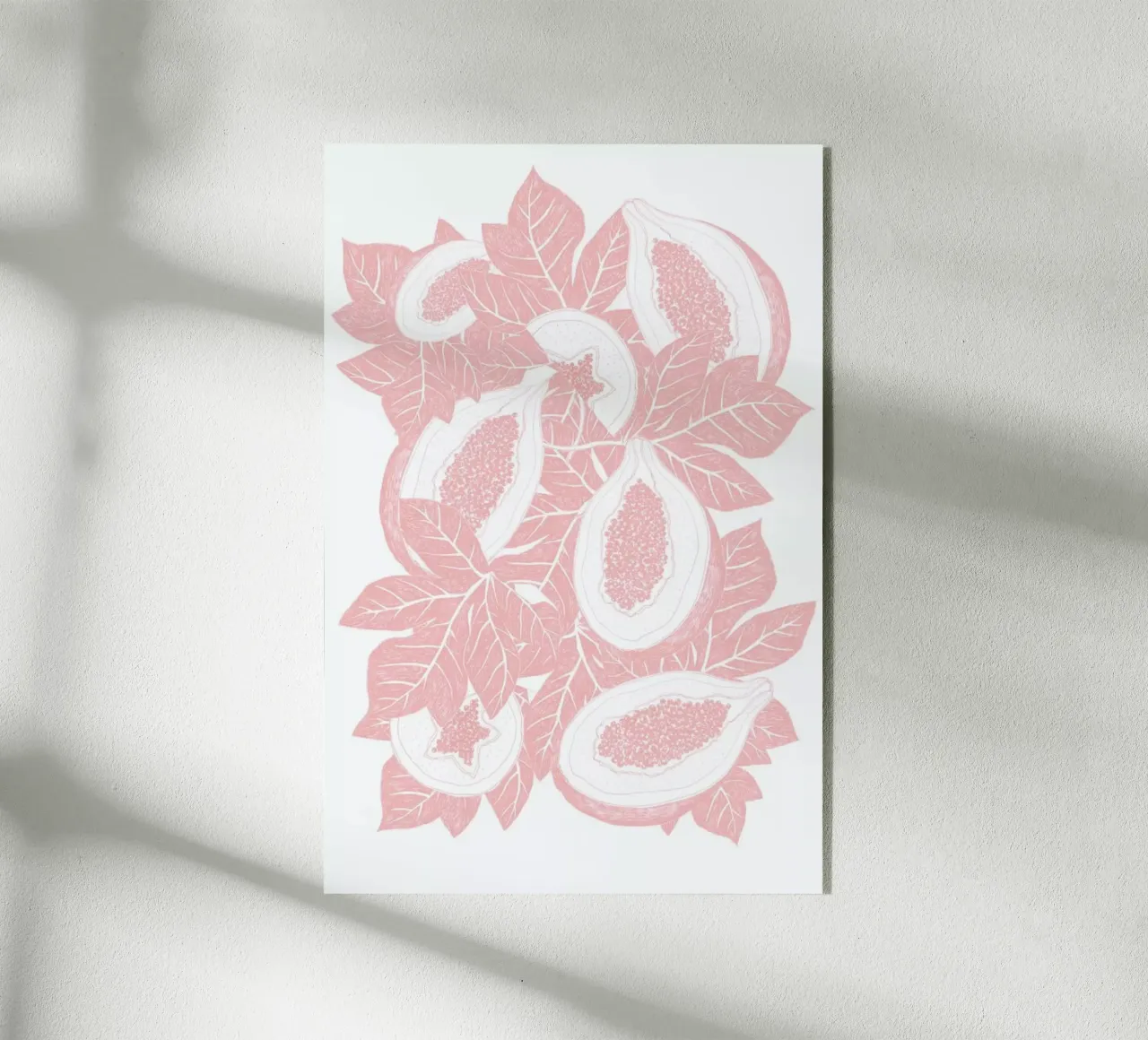 Mango Acryl-Glas von Eva Wünsch