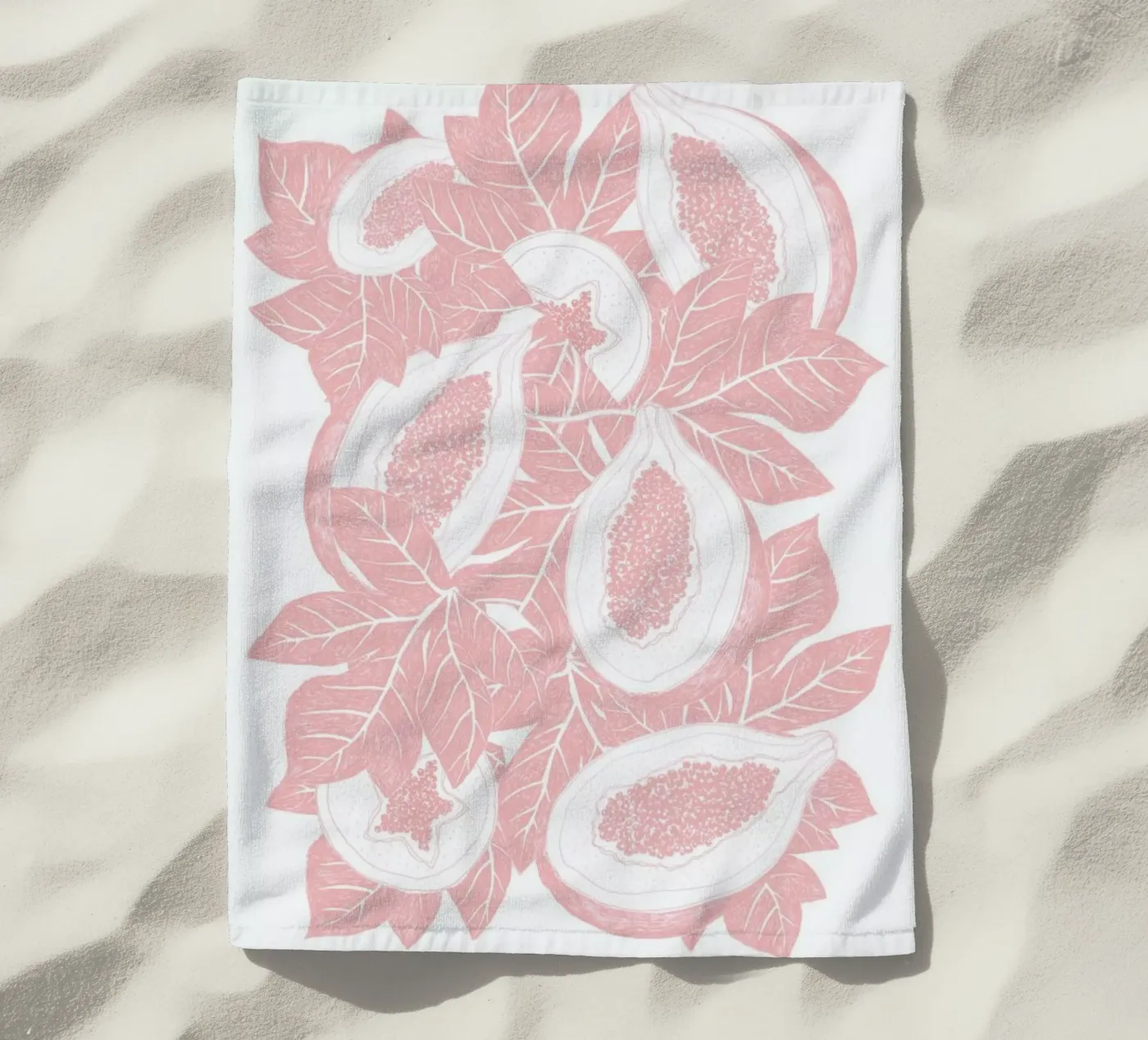 Mango strandhanddoek van Eva Wünsch