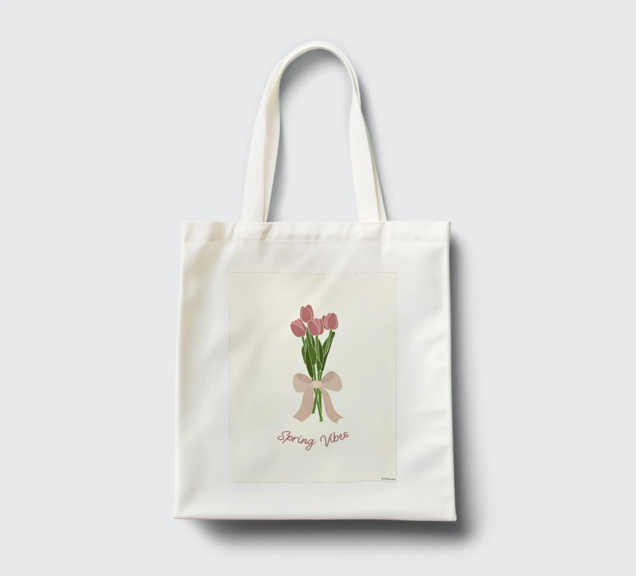 Spring Vibes borsa in juta da Studio Luana
