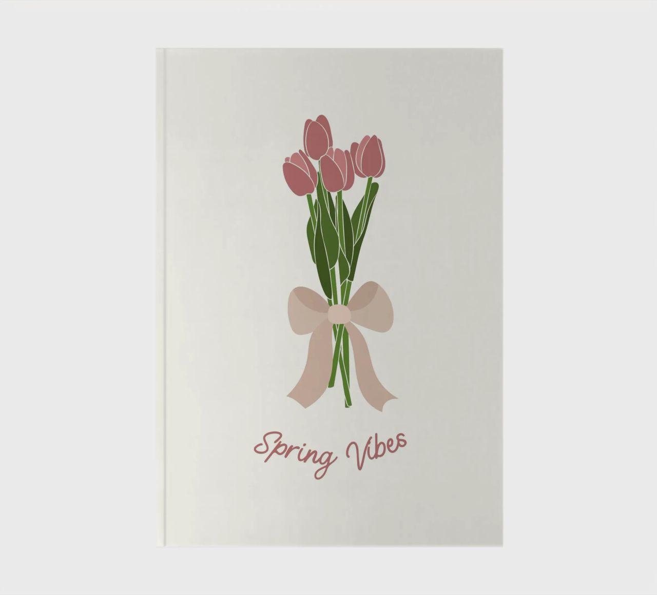 Spring Vibes notebook by Studio Luana