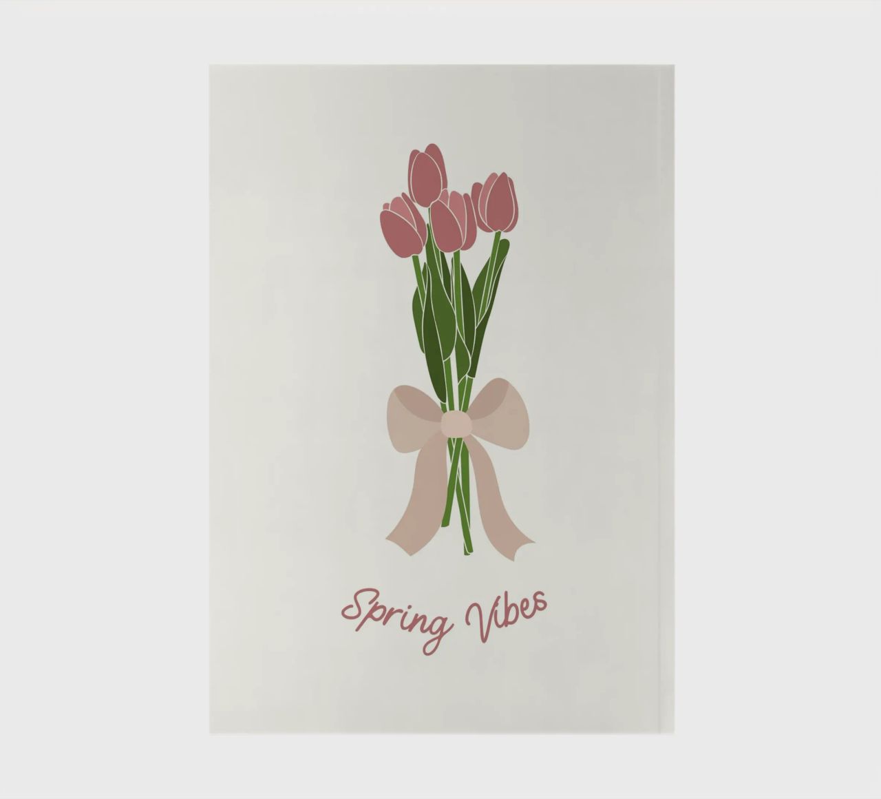 Spring Vibes notebook by Studio Luana