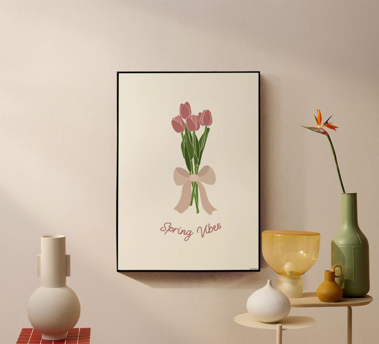 Spring Vibes plexiglass da Studio Luana