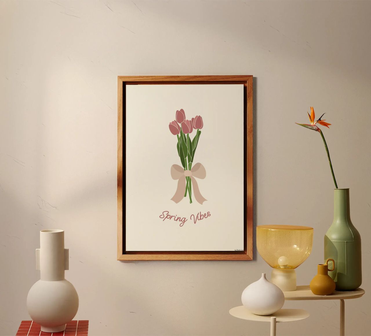 Spring Vibes alluminio dibond da Studio Luana