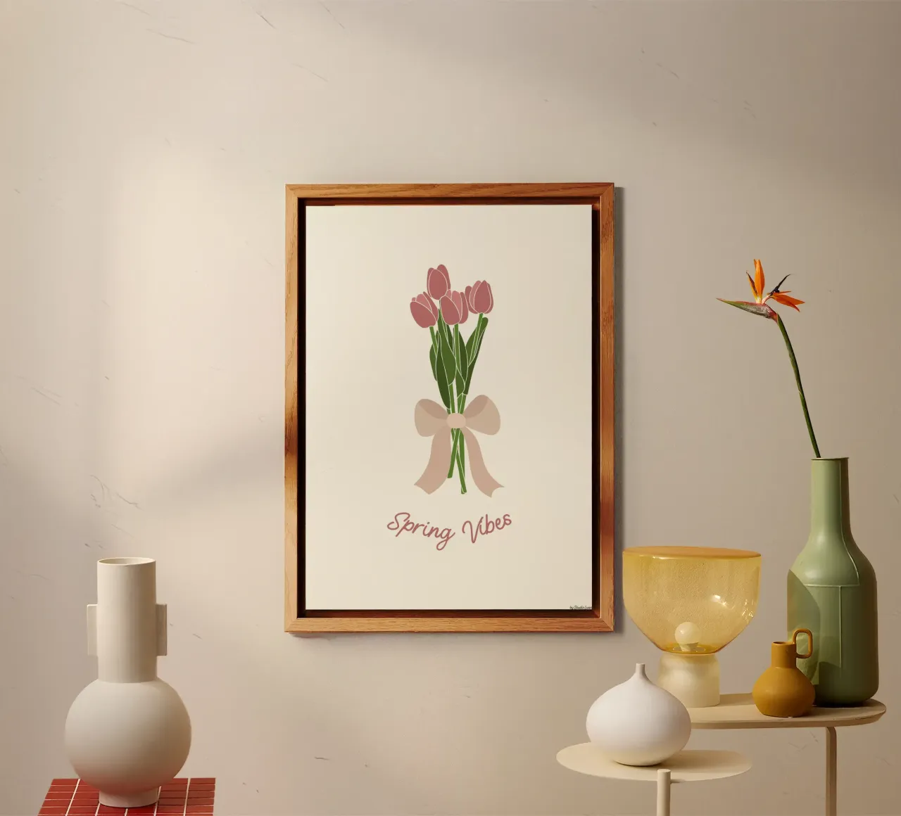 Spring Vibes aluminio dibond de Studio Luana