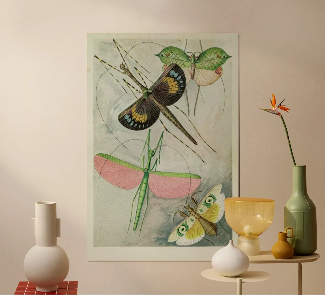 Winged Insects poster da Flora & Fauna