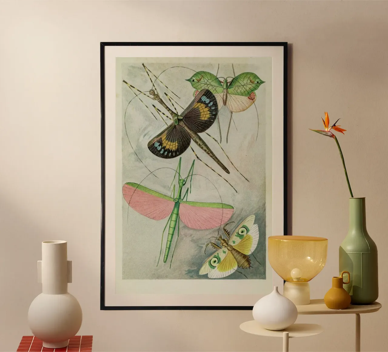 Winged Insects poster da Flora & Fauna