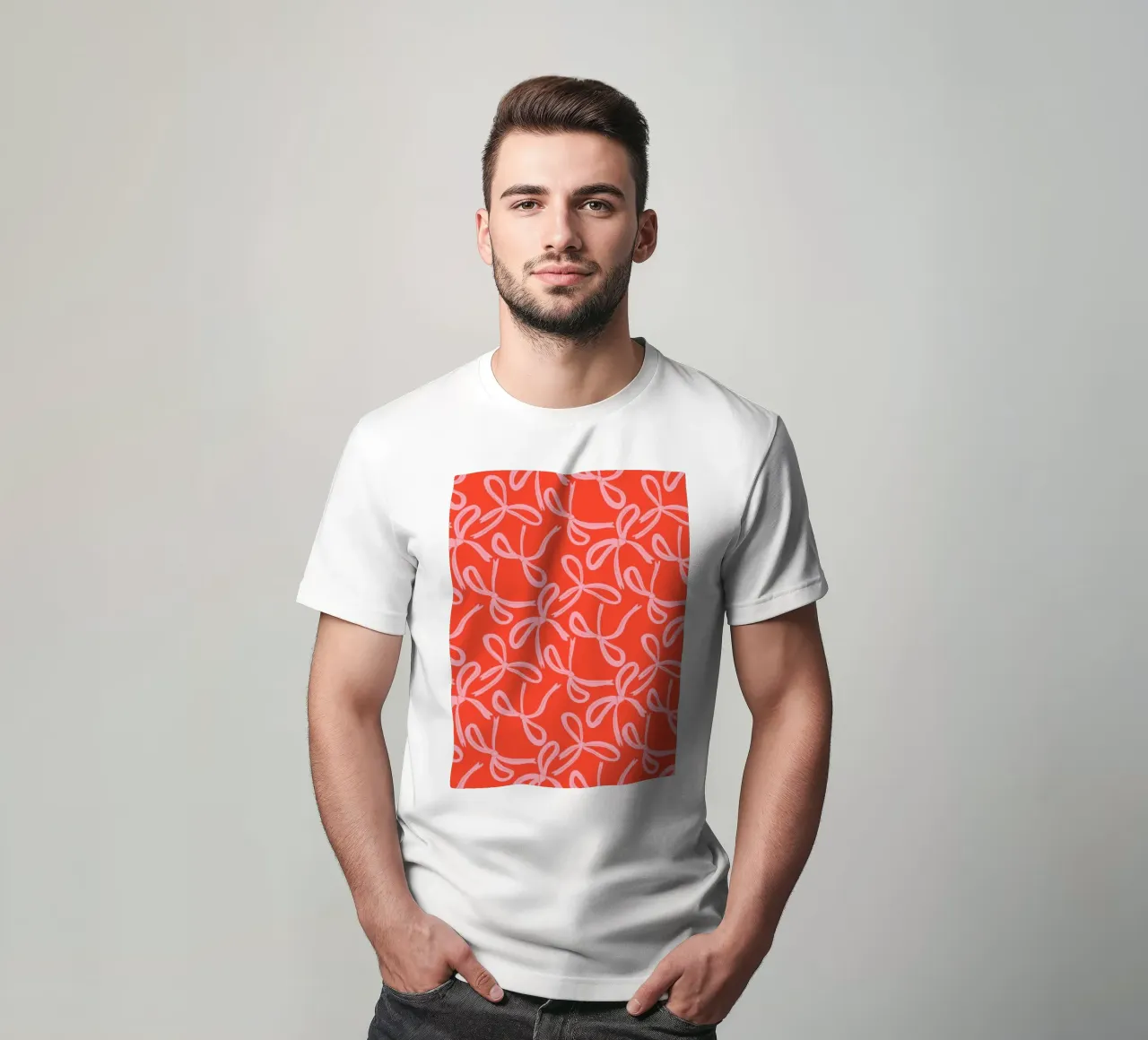 Simpatici fiocchi coquette testurizzati t-shirt da Wackapacka