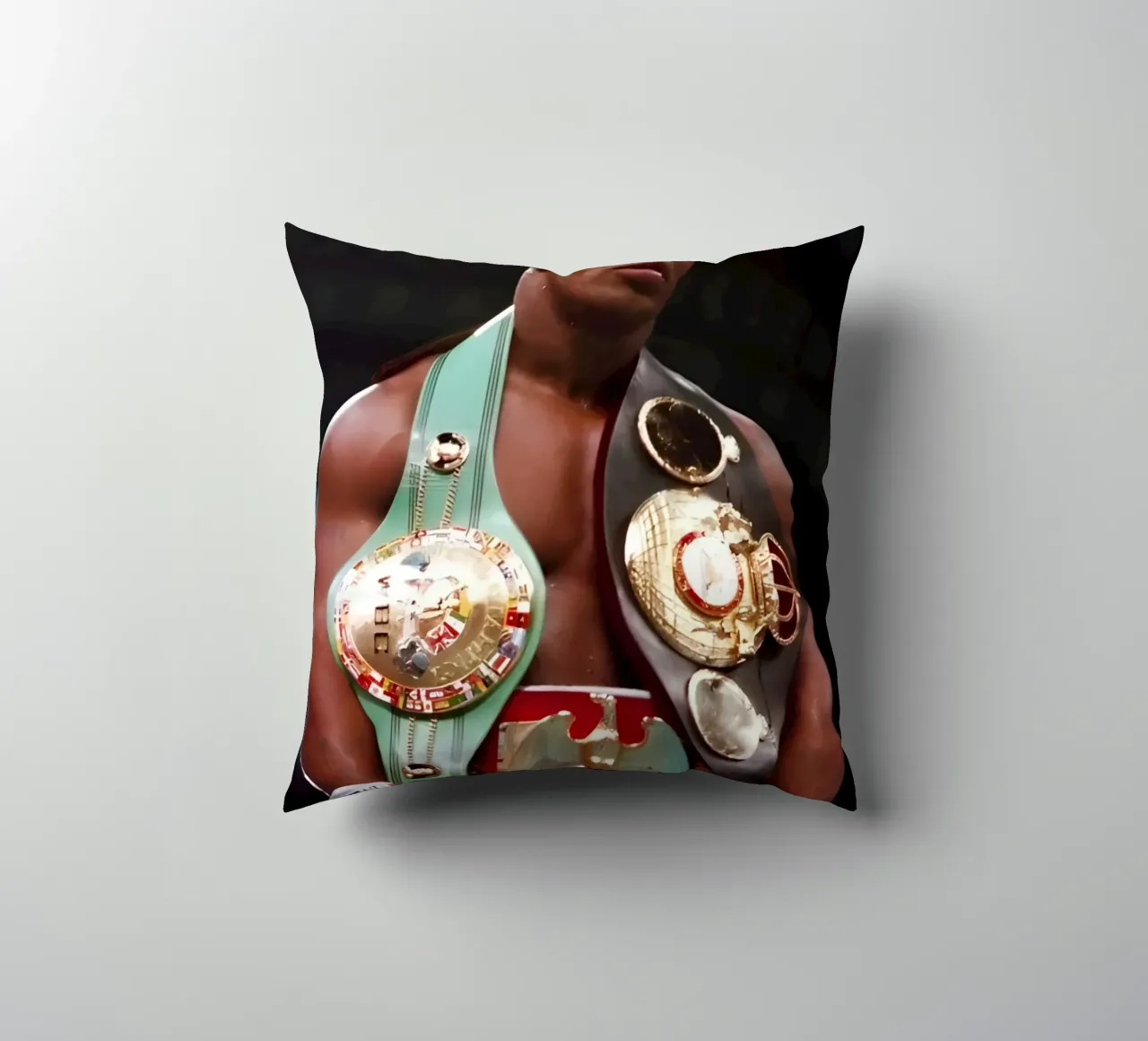 Mike Tyson cuscino da Low poly art