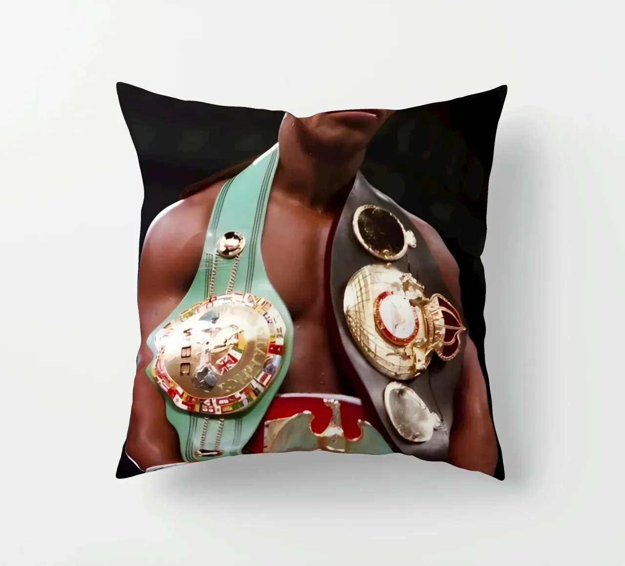 Mike Tyson cuscino da Low poly art