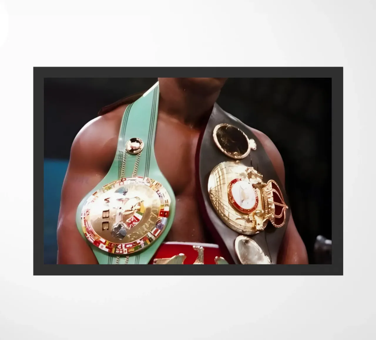 Mike Tyson zerbino da Low poly art