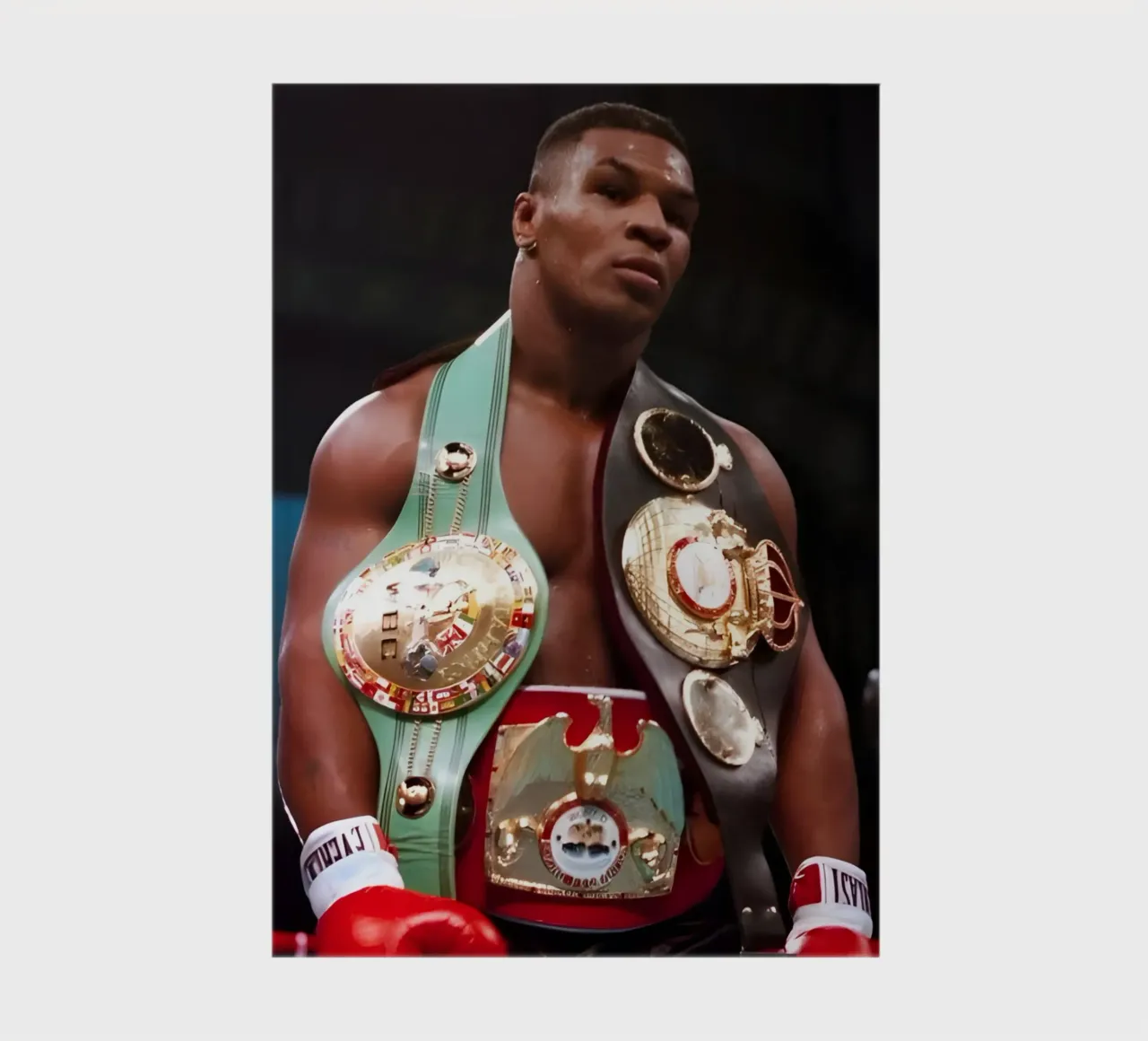 Mike Tyson notebook by Low poly art
