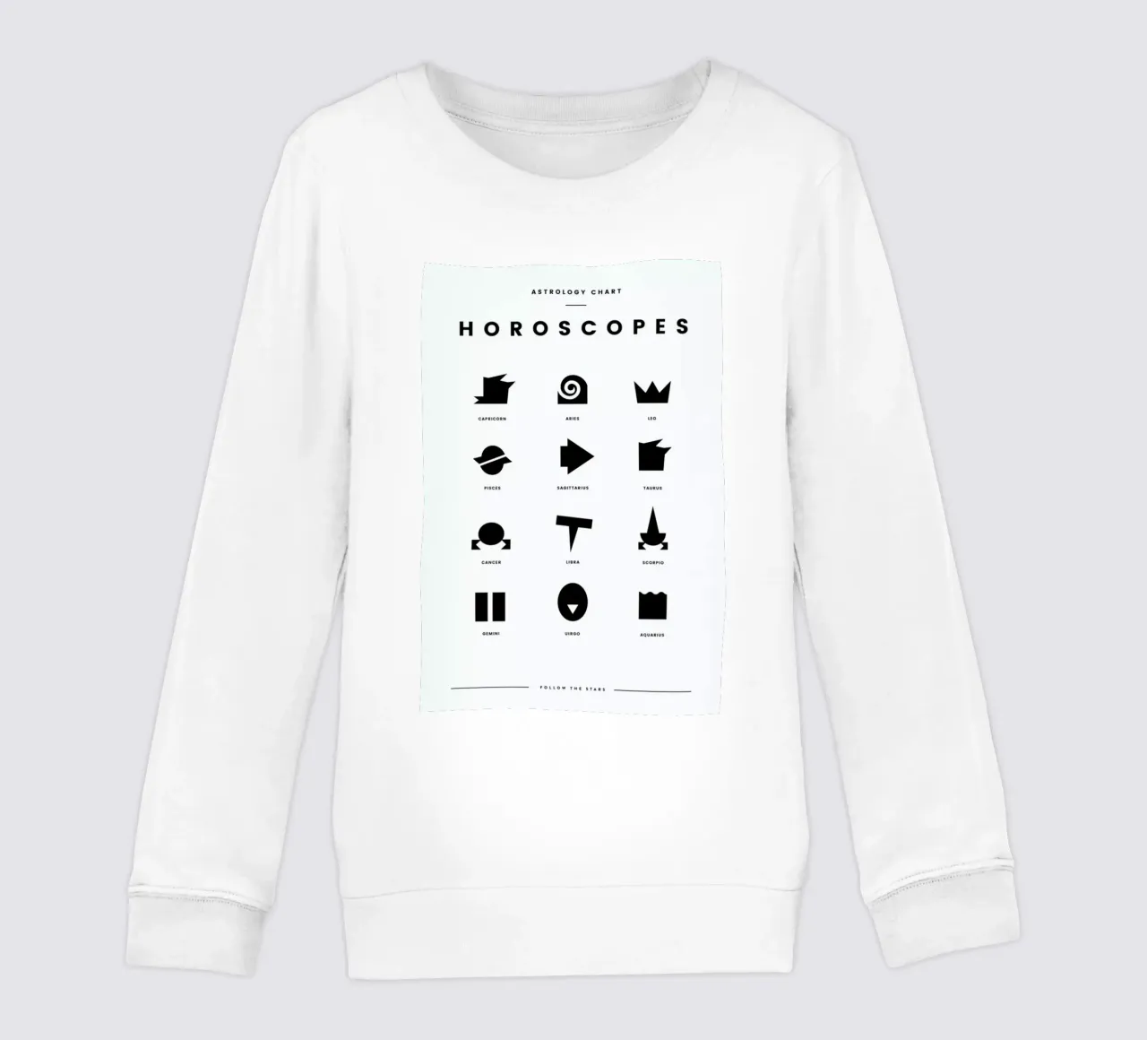 Horoscope Chart felpa bambino da daylight design studio