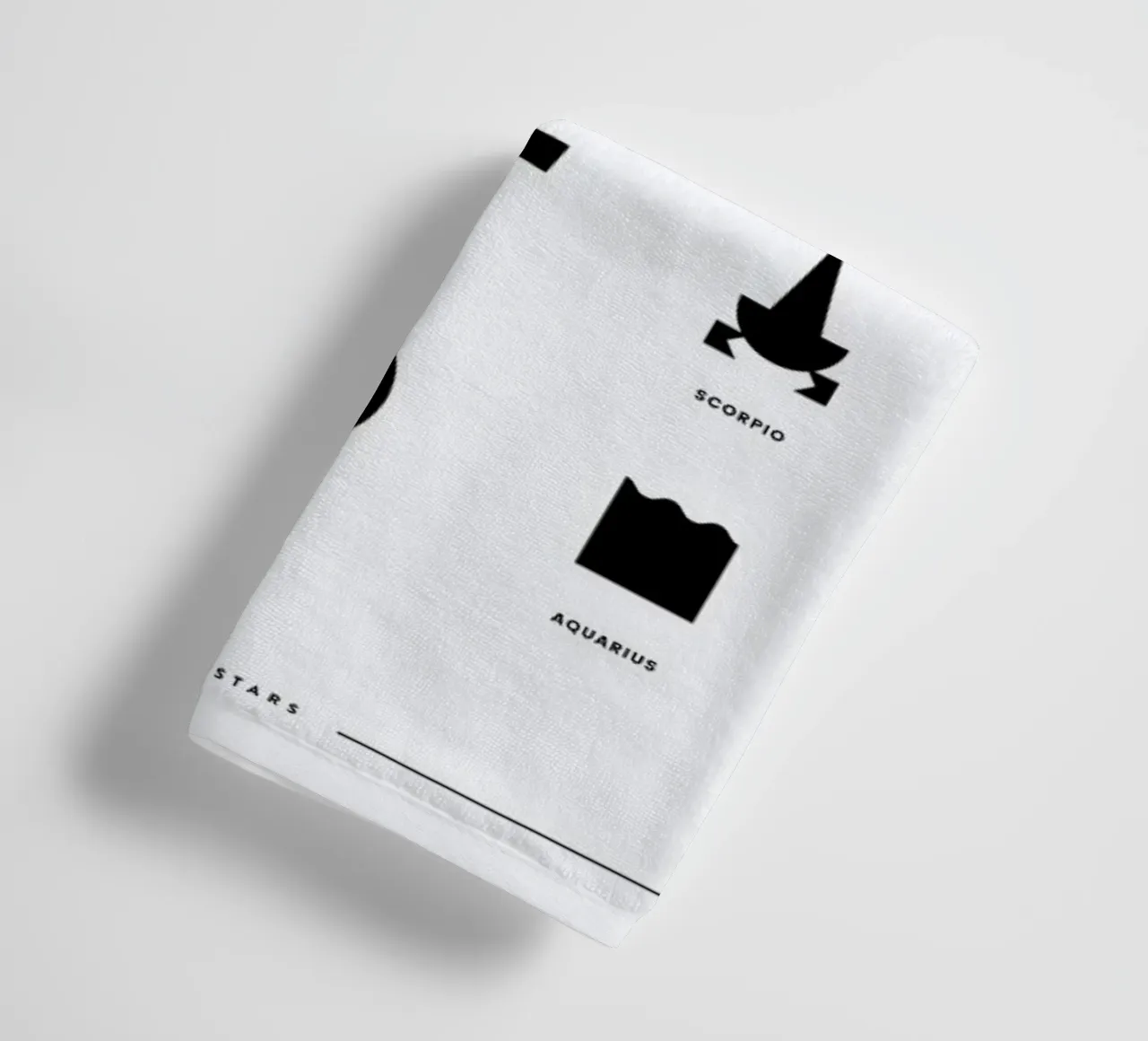 Horoscope Chart asciugamano da bagno da daylight design studio