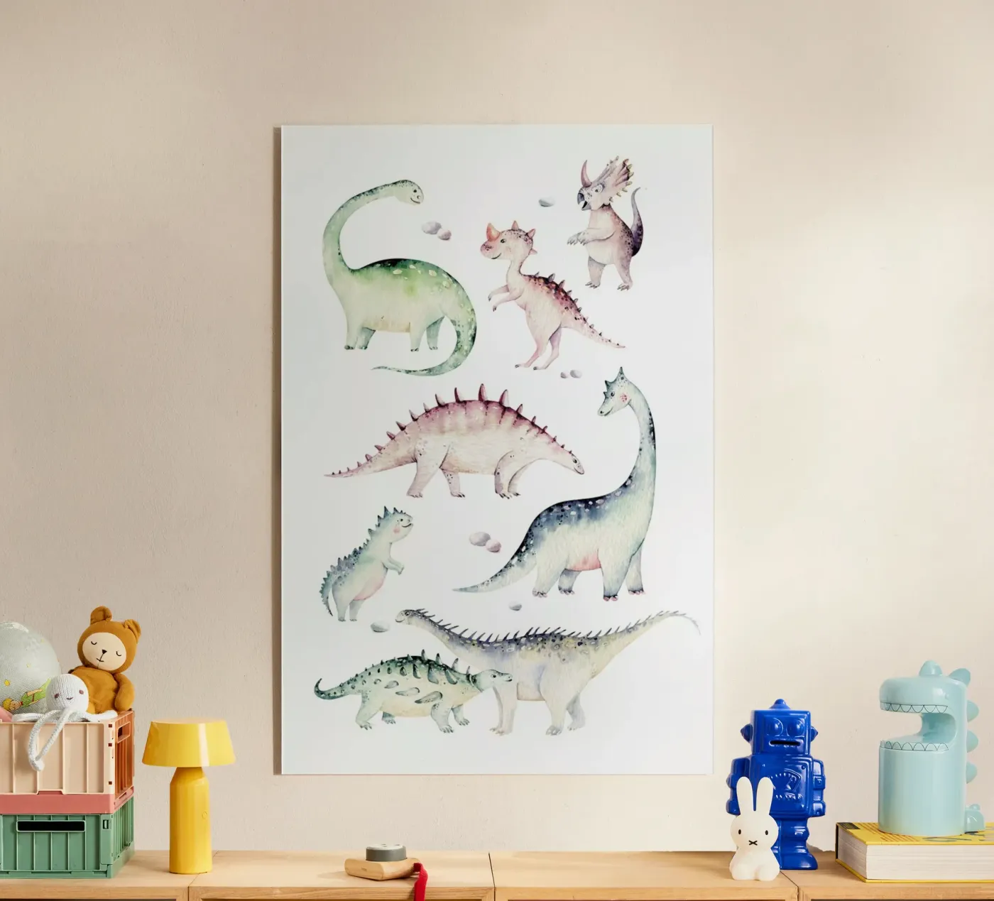 Little Dinosaurs plexiglass da Little Flourishes