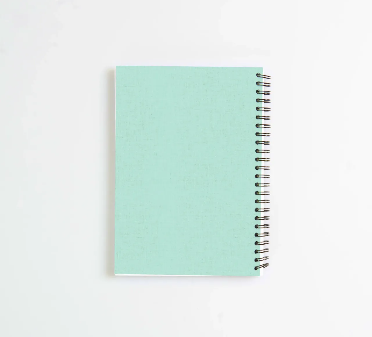 Si no llueve, no hay flores - Impresión artística infantil positiva con flores del arco iris cuaderno de espiral de Dominique Vari