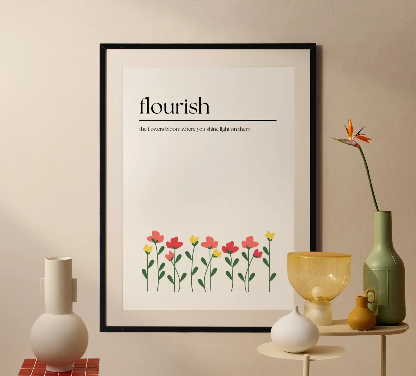 Flourish poster by CreativeCreature