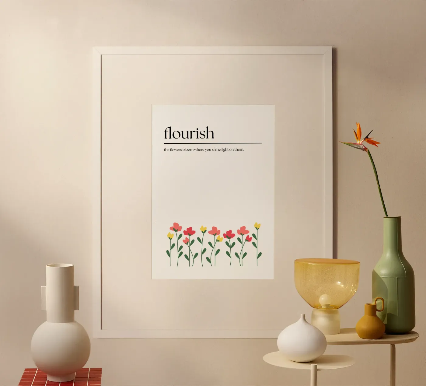 Flourish poster by CreativeCreature