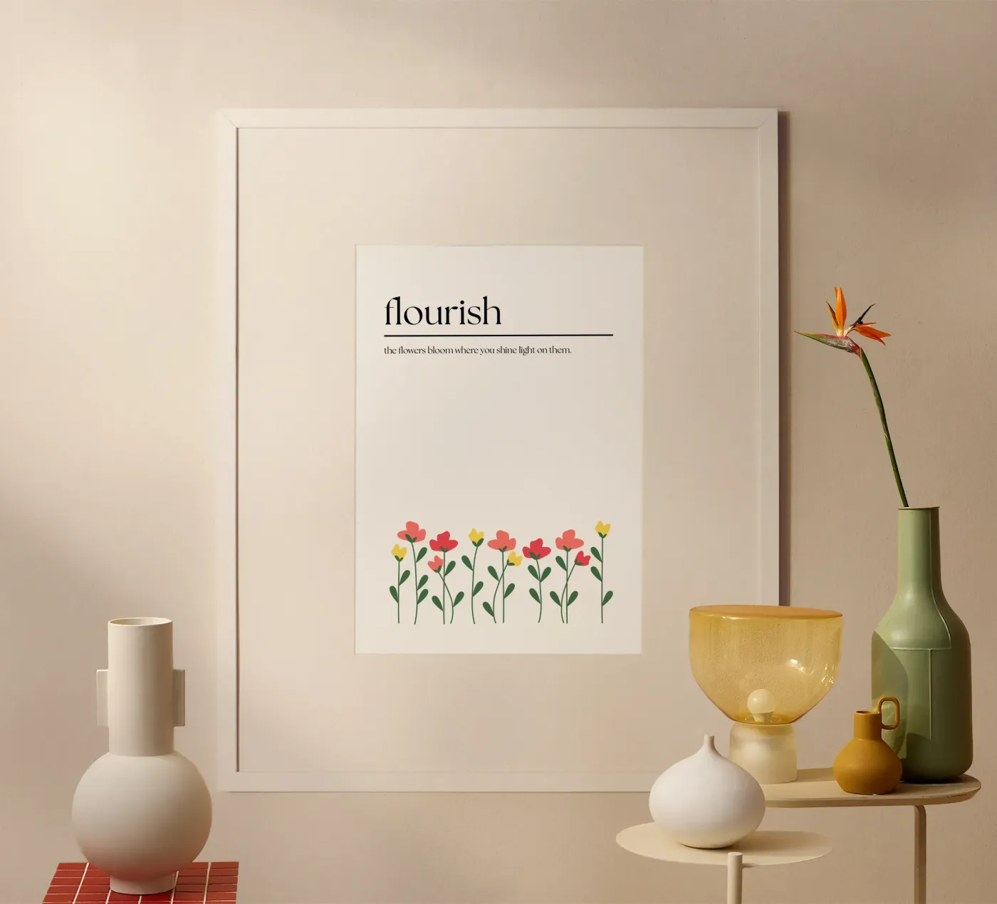 Flourish poster by CreativeCreature