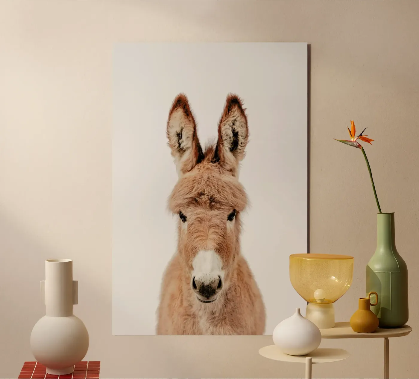 Donkey alluminio dibond da Paws & Claws