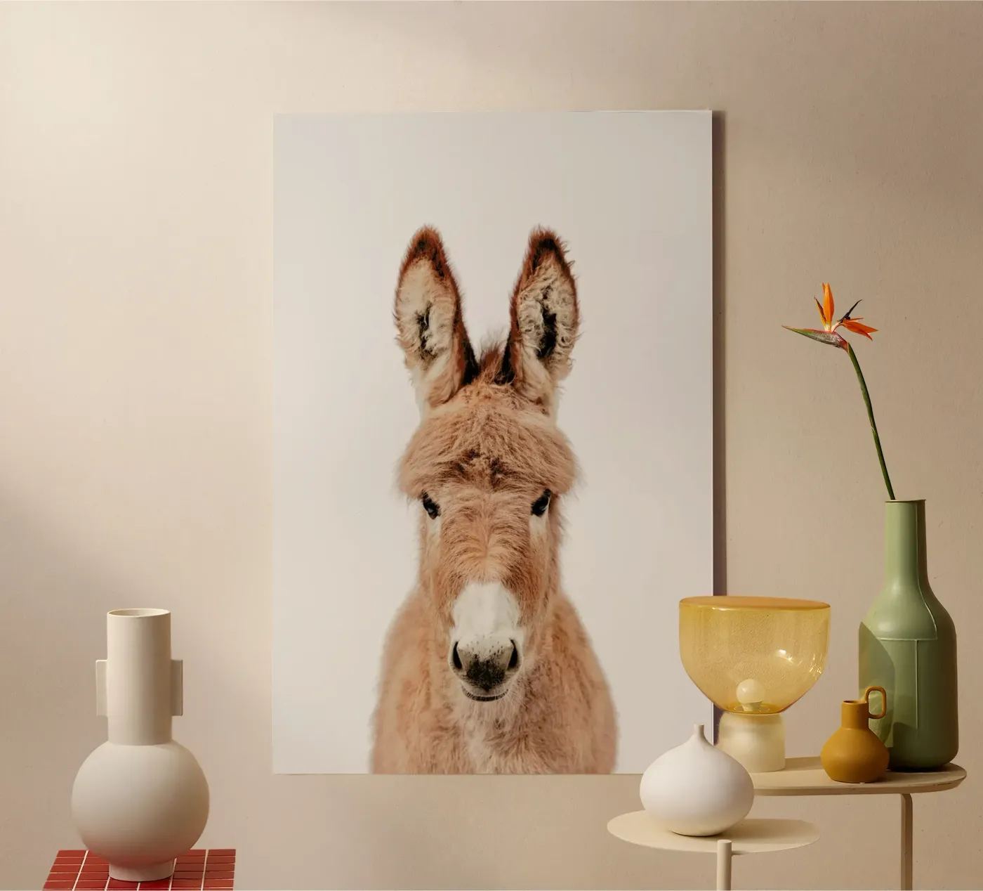 Donkey canvas van Paws & Claws