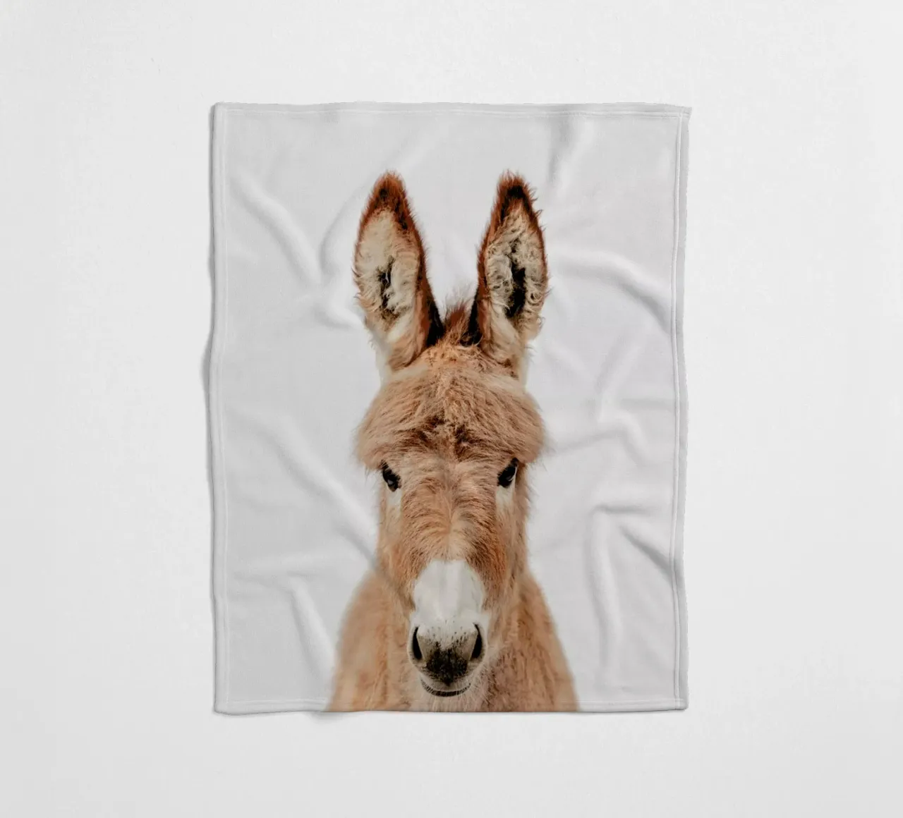 Donkey Fleecedecke von Paws & Claws