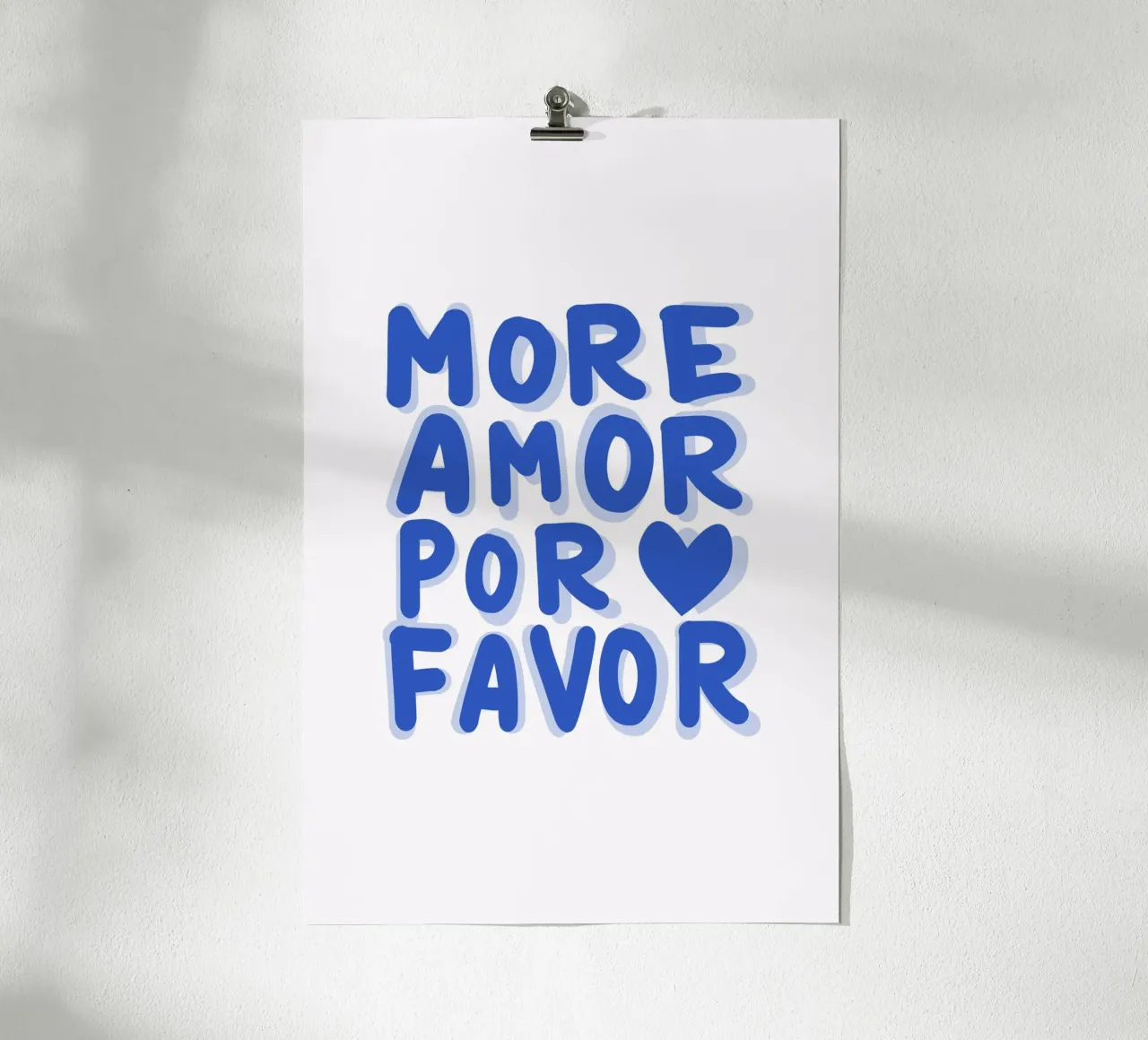 More Amor Por Favor carta hahnemühle da karenmenzenbach