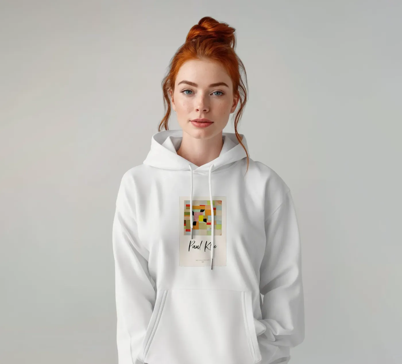 Klee - Split Coloured Rectangles hoodie by ARTOTHEK