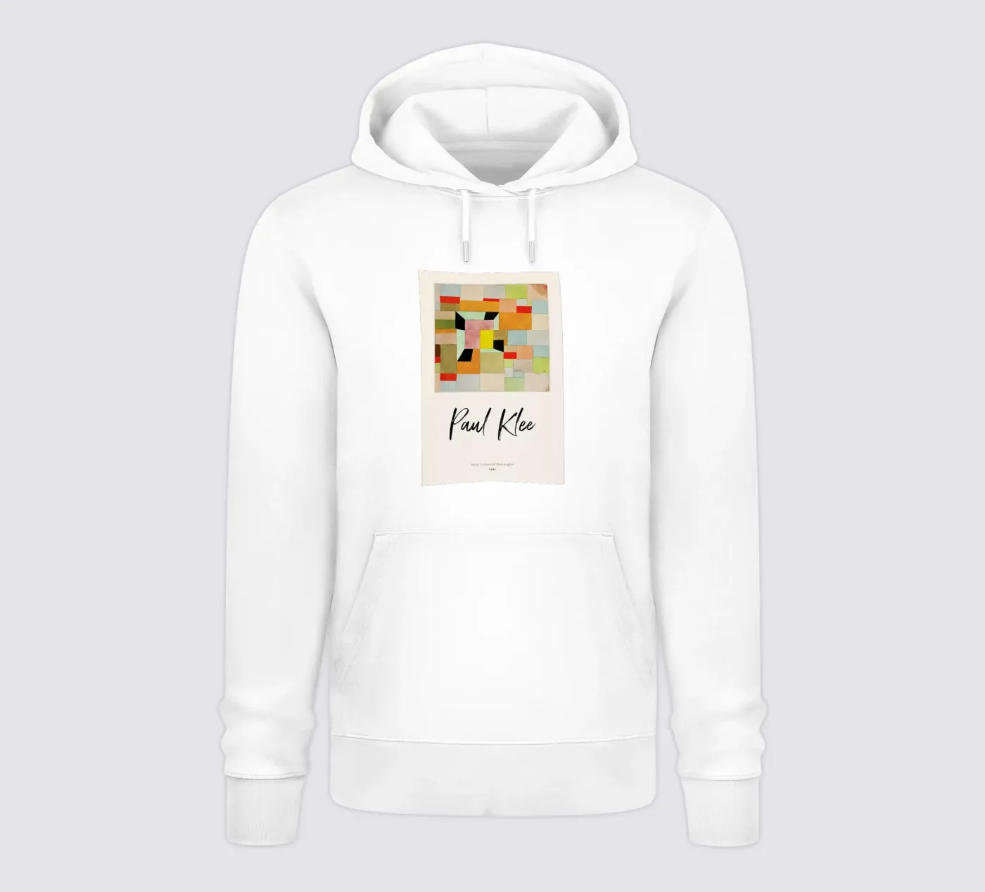 Klee - Split Coloured Rectangles hoodie by ARTOTHEK