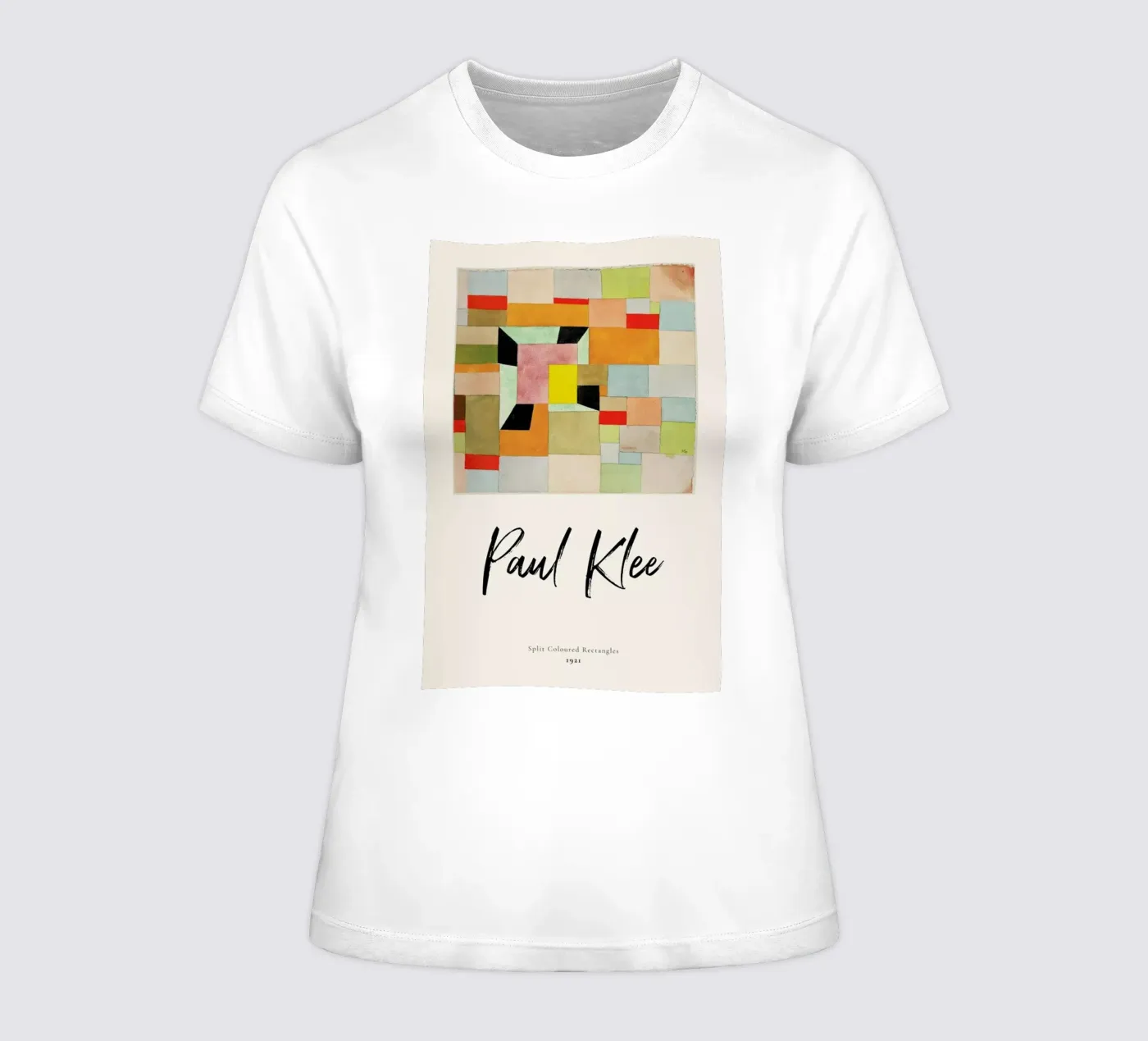 Klee - Split Coloured Rectangles t-shirt da donna da ARTOTHEK
