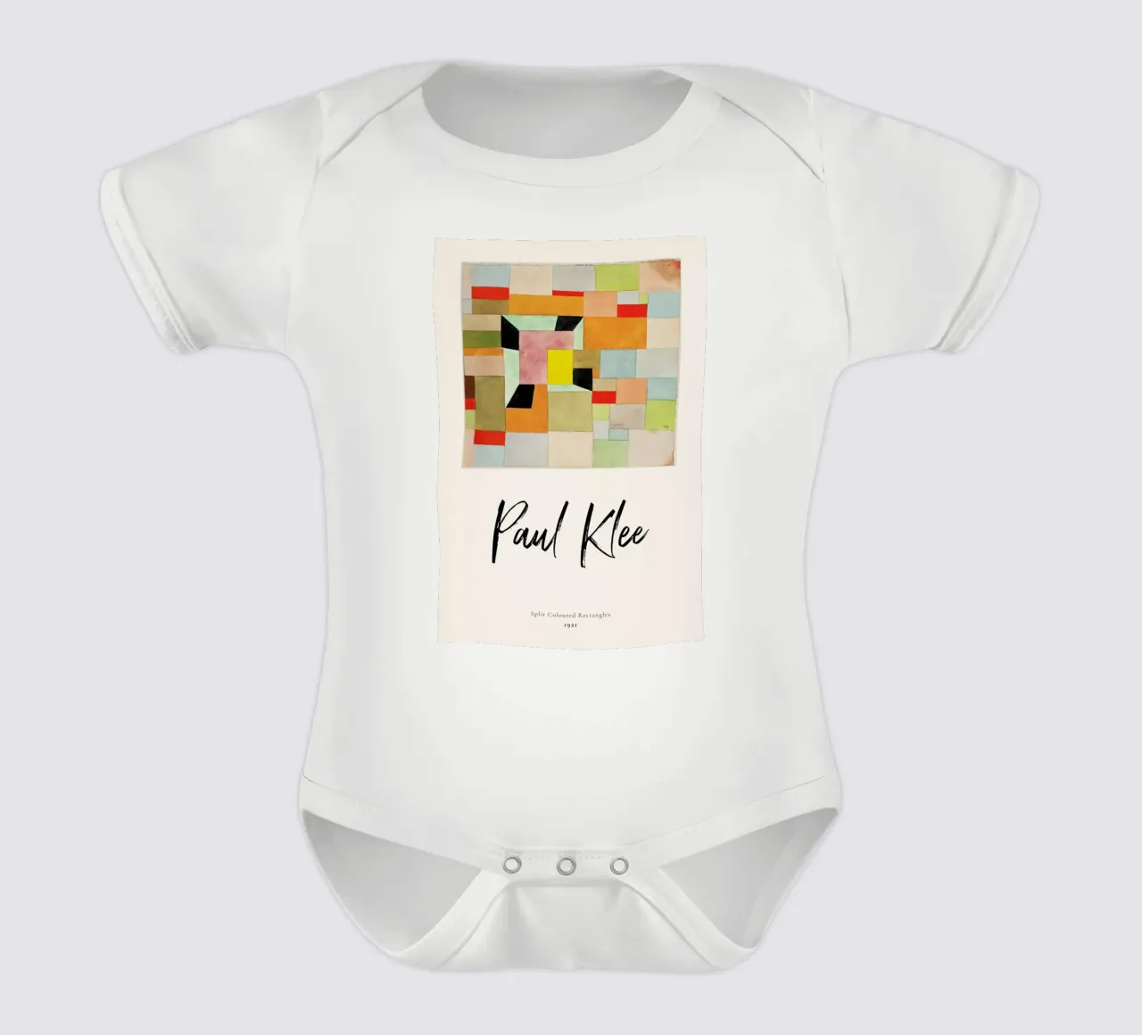 Klee - Split Coloured Rectangles body bébé de ARTOTHEK