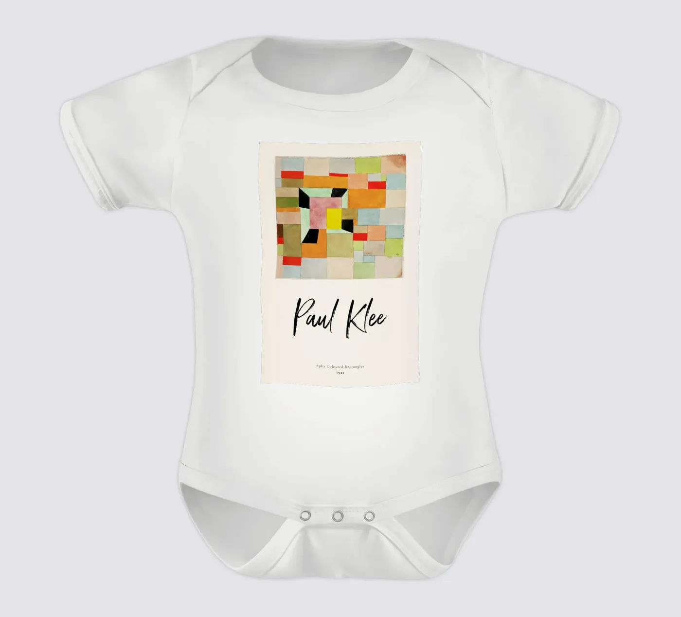 Klee - Split Coloured Rectangles body bébé de ARTOTHEK