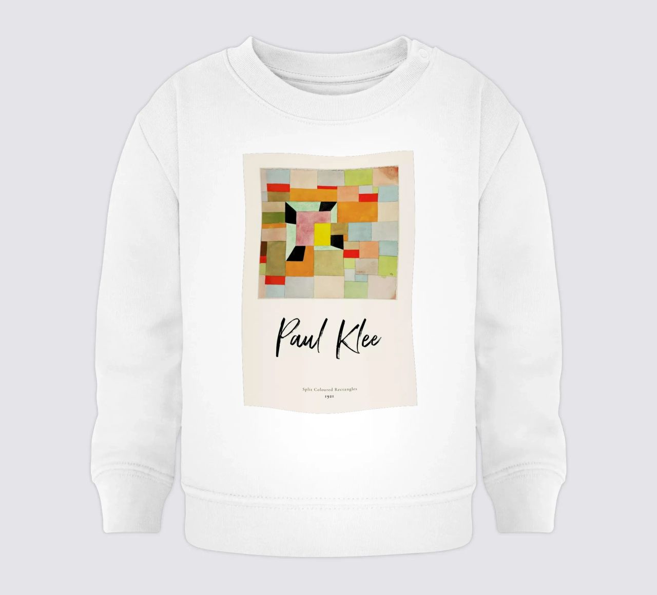 Klee - Split Coloured Rectangles felpa neonato da ARTOTHEK
