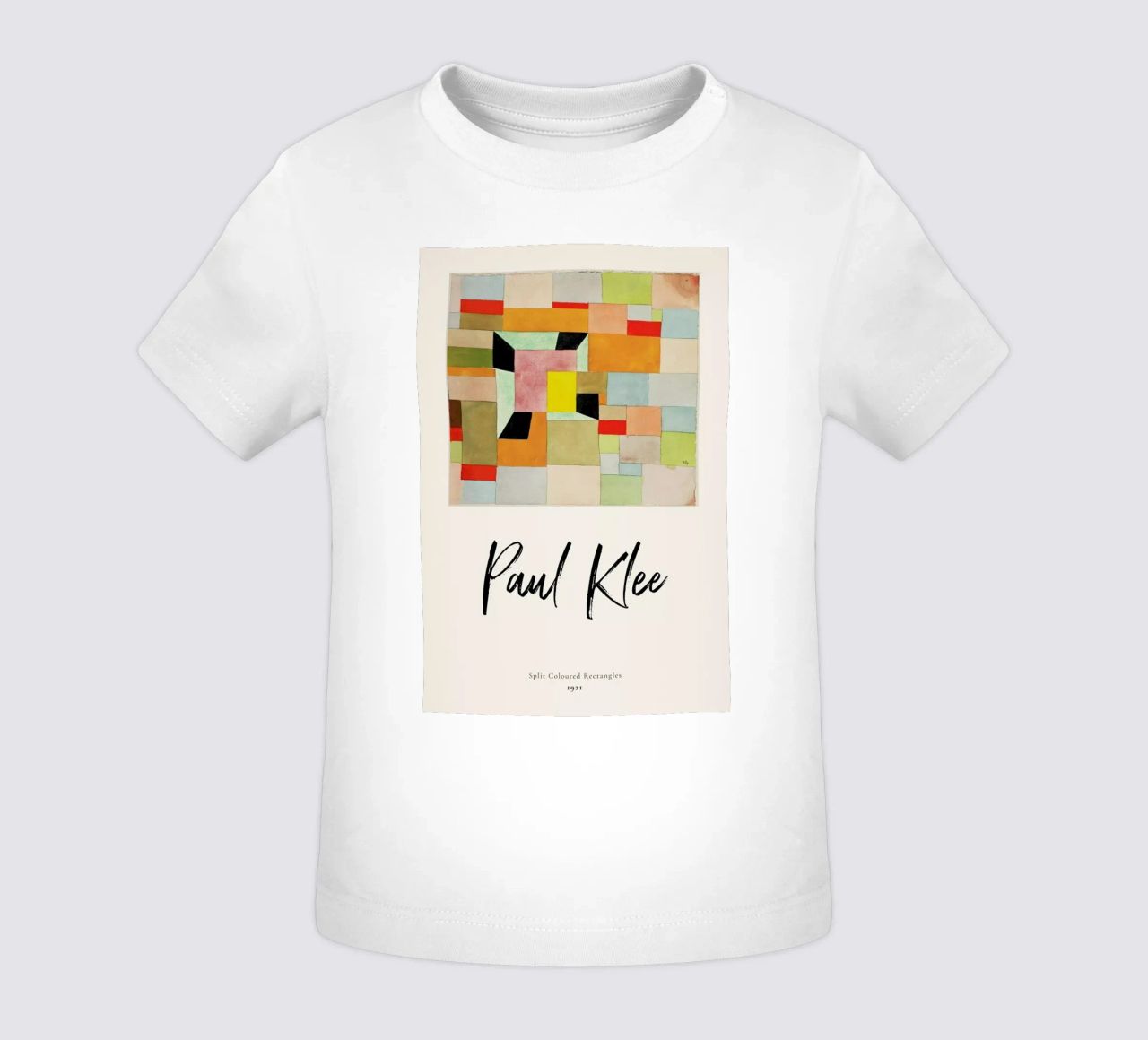 Klee - Split Coloured Rectangles maglietta neonato da ARTOTHEK