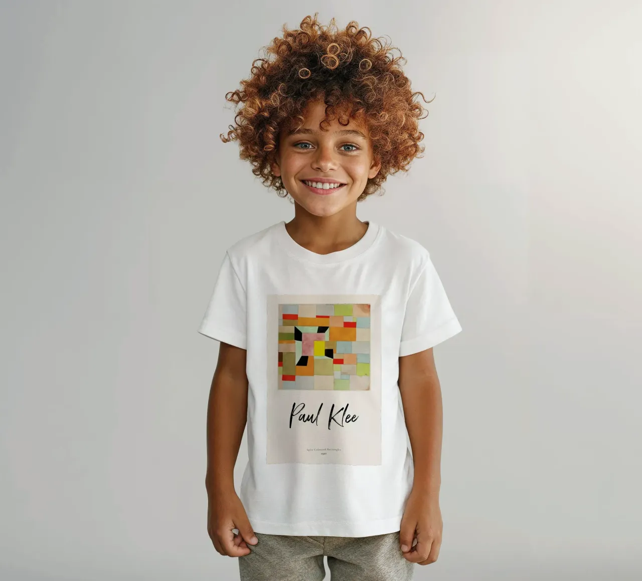 Klee - Split Coloured Rectangles t-shirt bambini da ARTOTHEK