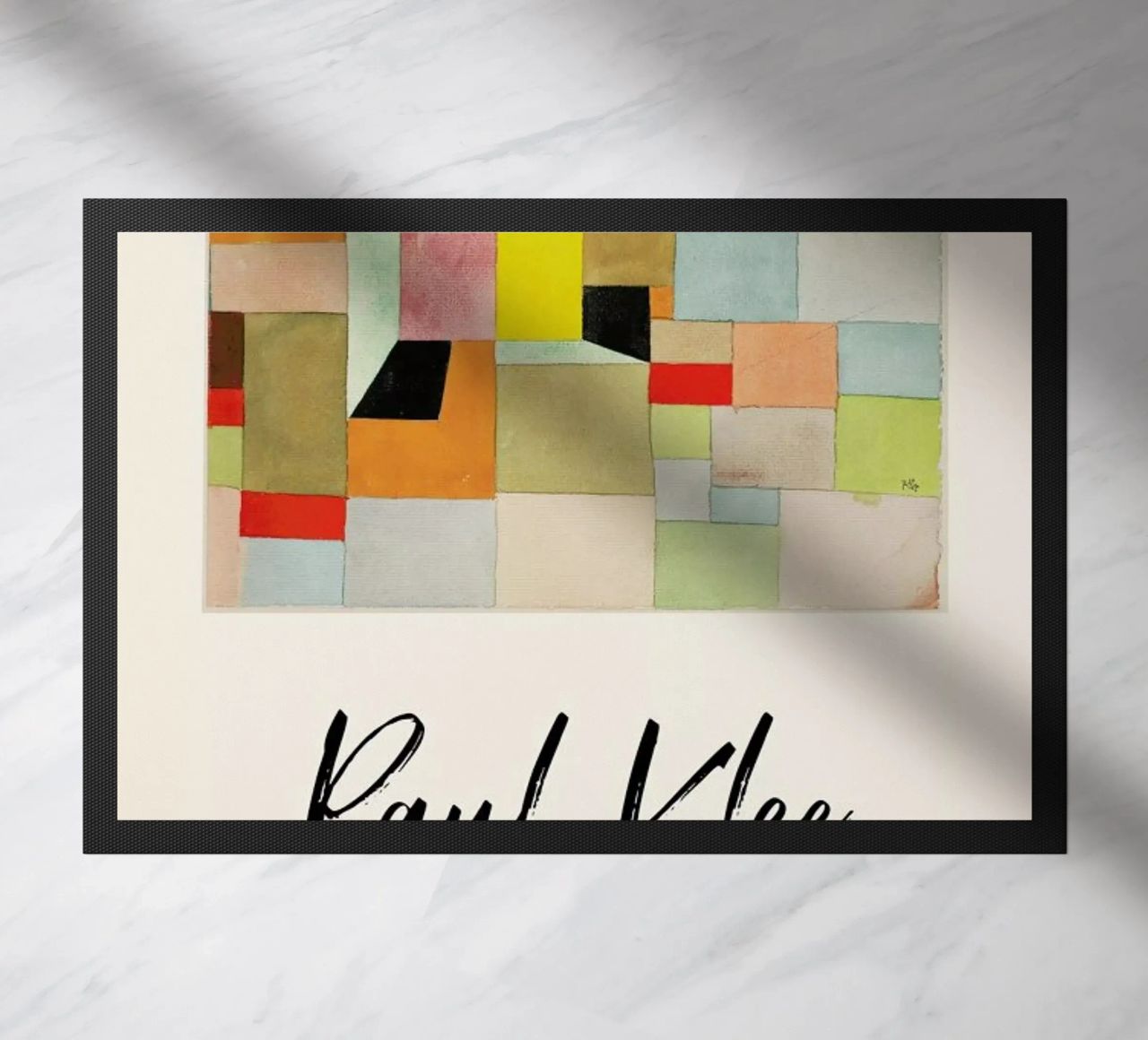 Klee - Split Coloured Rectangles zerbino da ARTOTHEK