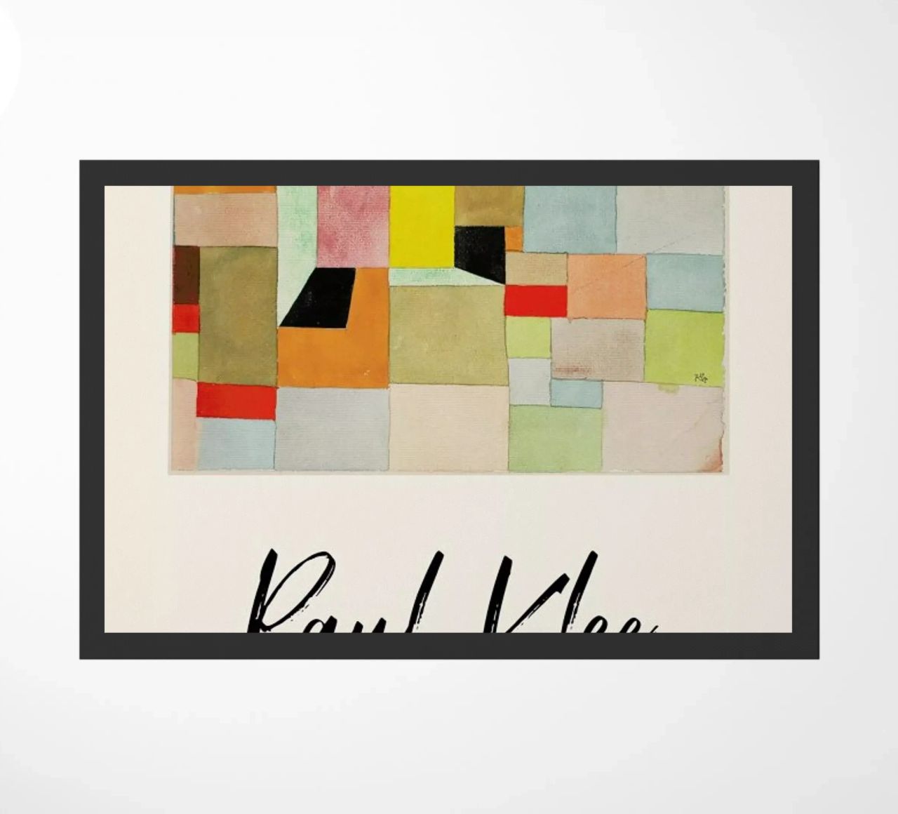 Klee - Split Coloured Rectangles zerbino da ARTOTHEK