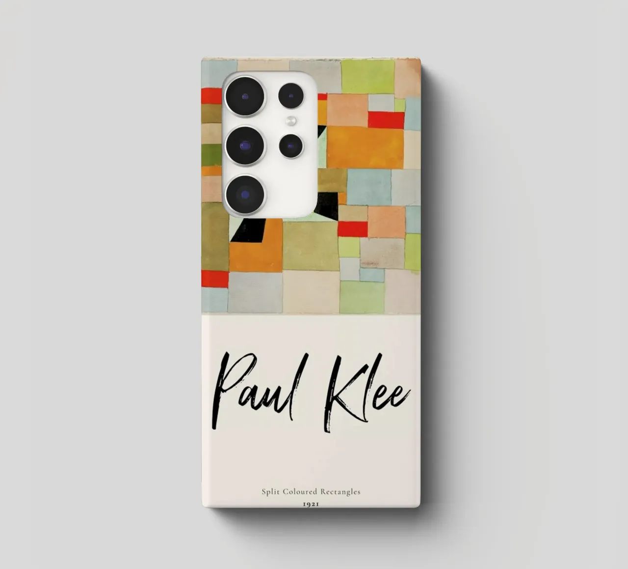 Klee - Split Coloured Rectangles cover samsung da ARTOTHEK