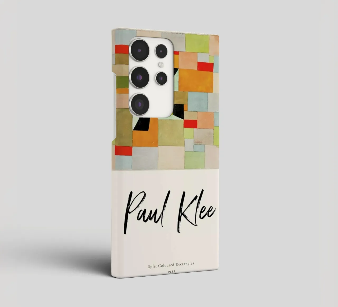 Klee - Split Coloured Rectangles cover samsung da ARTOTHEK