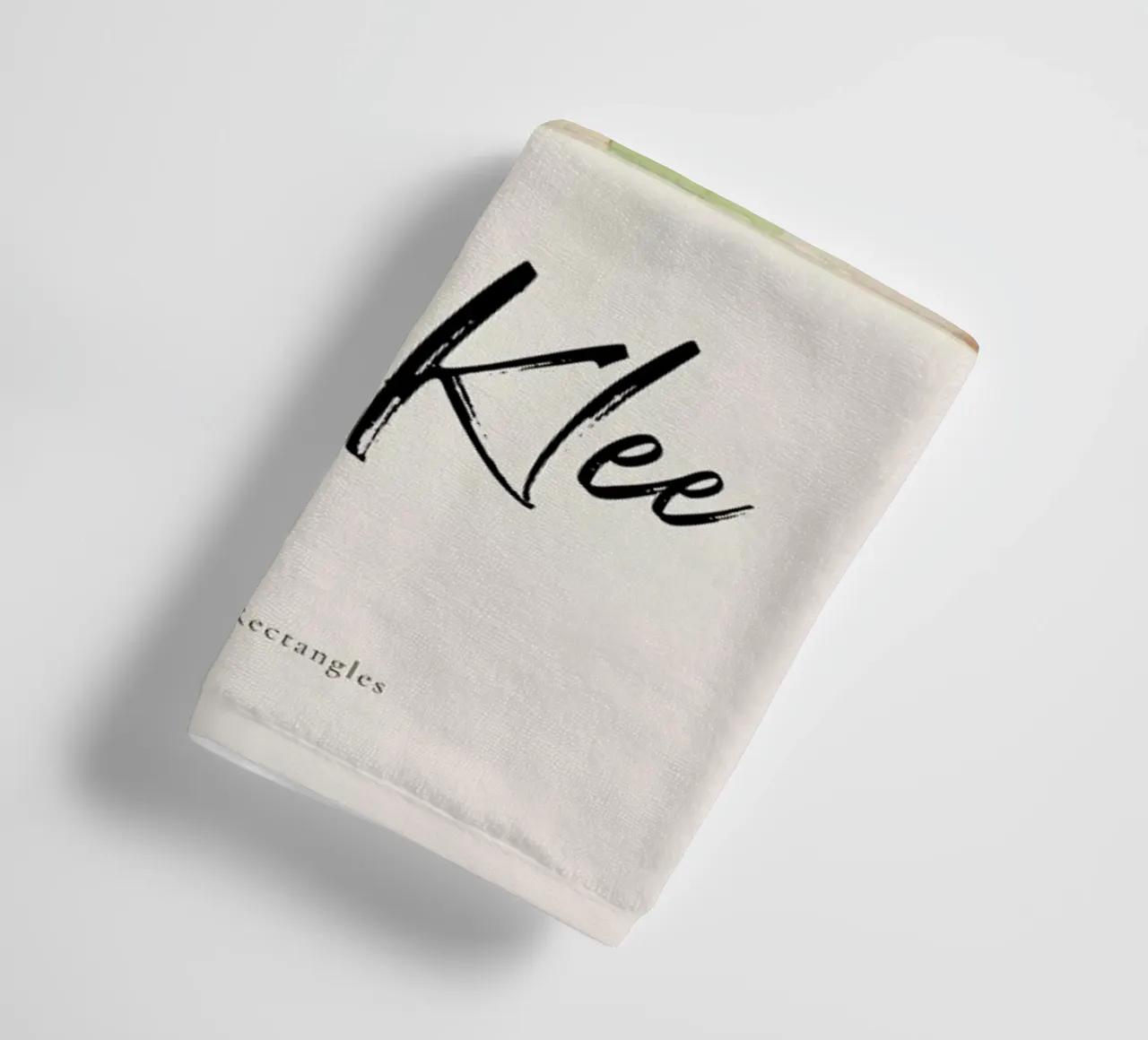 Klee - Split Coloured Rectangles towel by ARTOTHEK