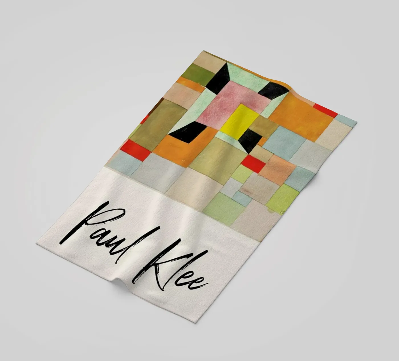 Klee - Split Coloured Rectangles strandhanddoek van ARTOTHEK