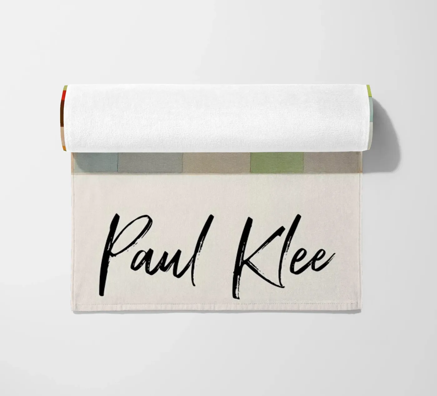 Klee - Split Coloured Rectangles strandhanddoek van ARTOTHEK