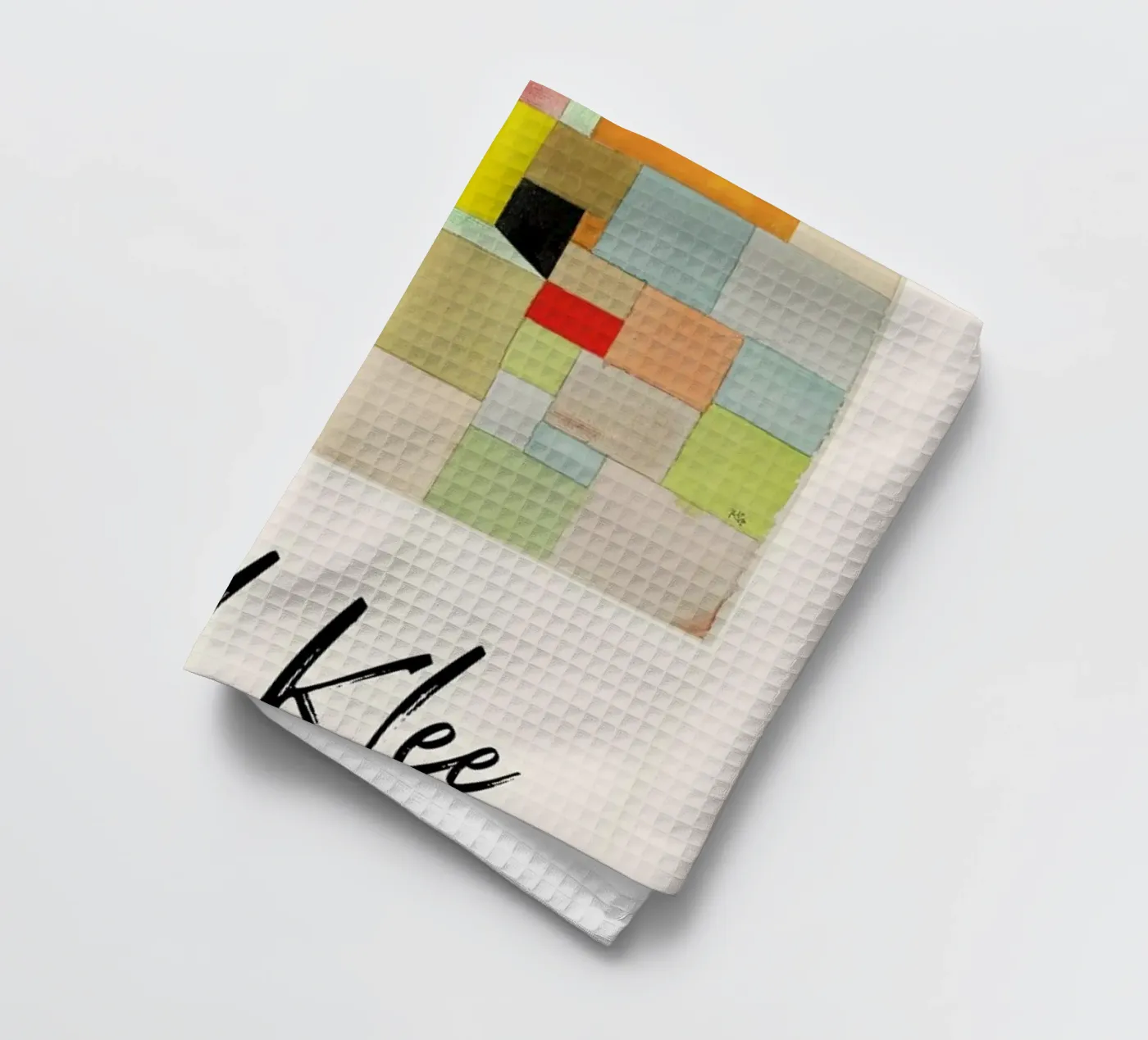 Klee - Split Coloured Rectangles theedoek van ARTOTHEK