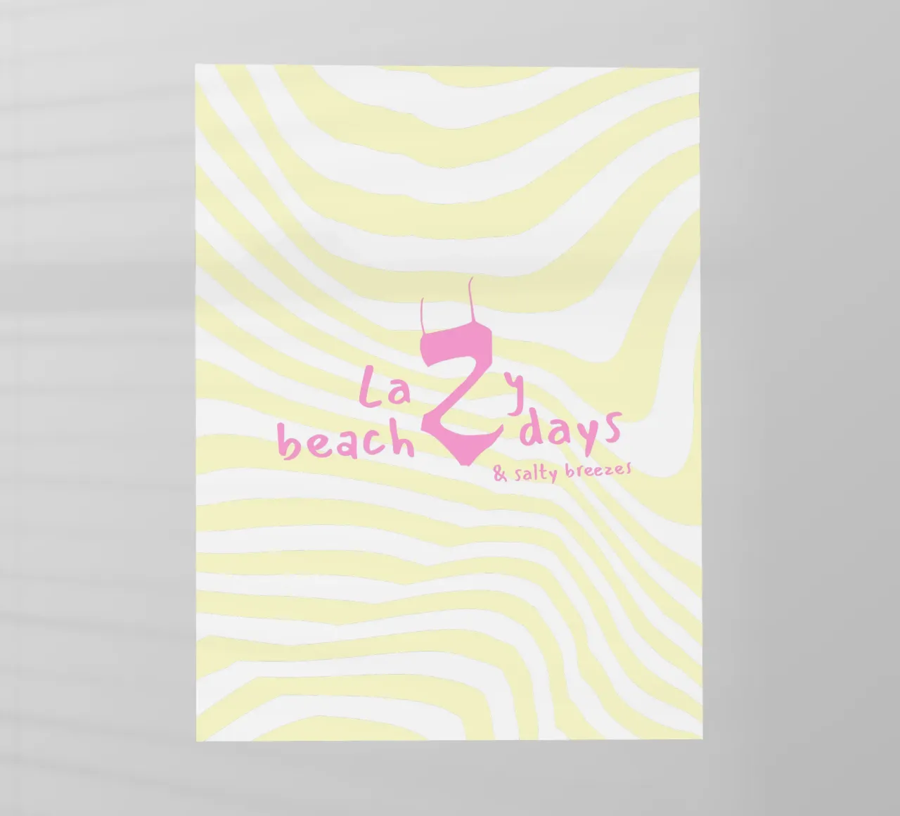 Lazy beach days pellicola backlit da Bureau Purpur