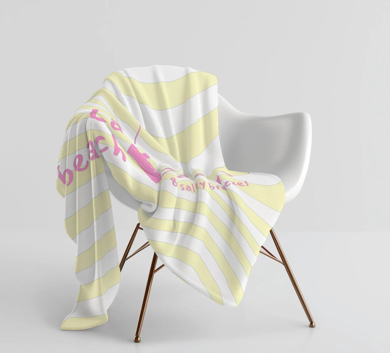 Lazy beach days coperta in pile da Bureau Purpur